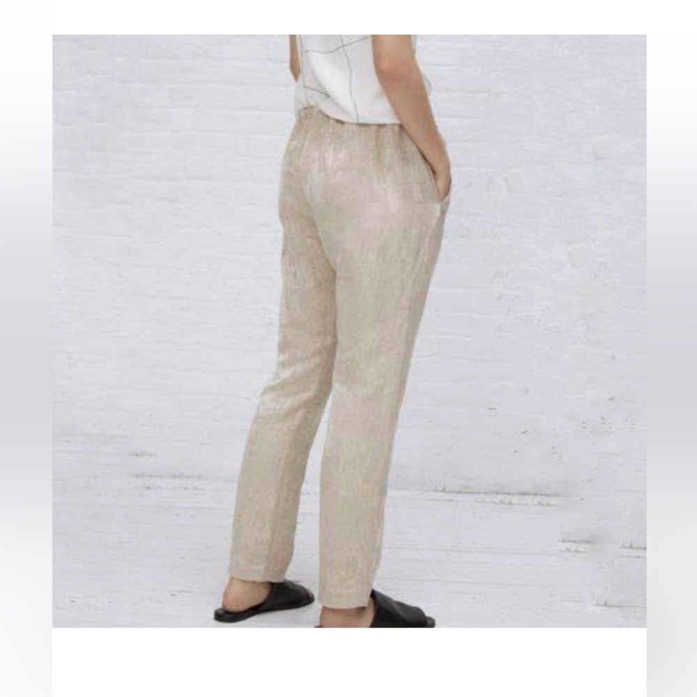 Zero + Maria Cornejo Gabi trouser, cream jaquard, size 4, UEC - Picture 3 of 8
